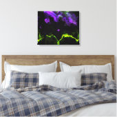 Fractal Art 3-10 verpakt Canvas Afdruk (Insitu (Slaapkamer))