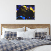 Fractal Art 3-1 verpakt canvas Afdruk (Insitu (Slaapkamer))