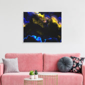 Fractal Art 3-1 verpakt canvas Afdruk (Insitu (Woonkamer))