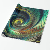 Fractal Art 42 Verpakkingspapier Cadeaupapier (Uitgerold)