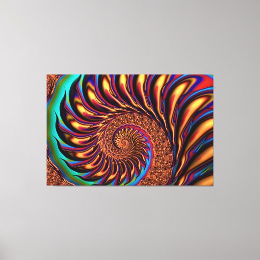 Fractal Art. 47 Canvas Afdruk (Voorkant)