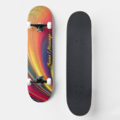 Fractal Art 4 Skateboard (Voorkant)