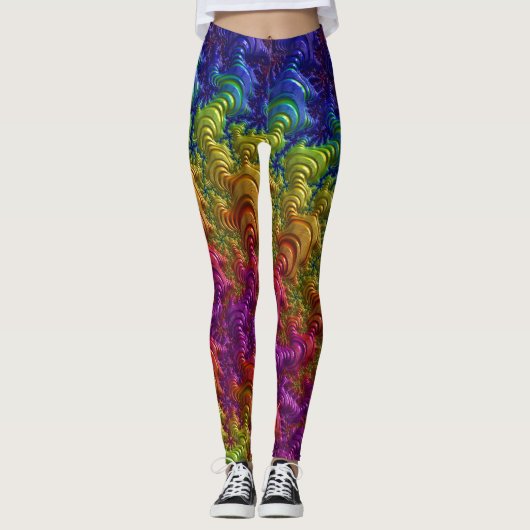 Fractal Art. 50 Leggings (Voorkant)