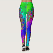 Fractal Art 61 Leggings (Achterkant)