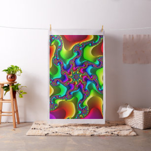 Fractal Art 62 Aangepaste stoffen