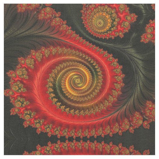 Fractal Art 67 Aangepaste stoffen (Close Up)