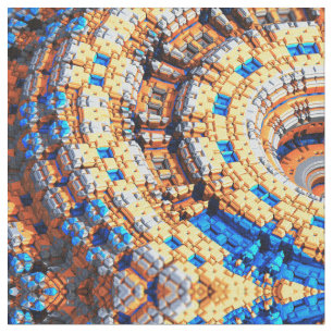 Fractal Art 78 Aangepaste stoffen