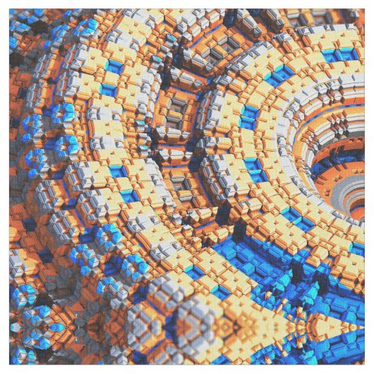 Fractal Art 78 Aangepaste stoffen (Close Up)