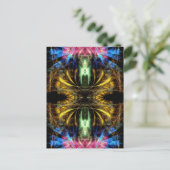 Fractal ART #85 Briefkaart (Staand voorkant)