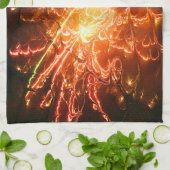 Fractal Art B Kitchen Towel Theedoek (Gevouwen)