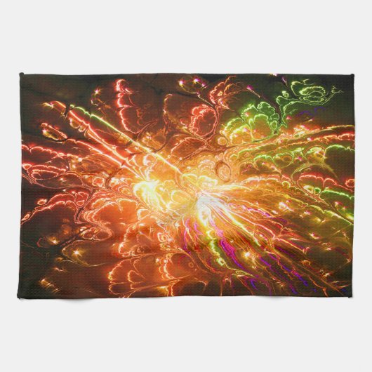Fractal Art B Kitchen Towel Theedoek (Horizontaal)