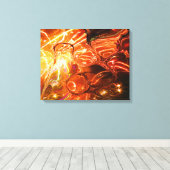 Fractal Art C verpakt Canvas Afdruk (Insitu (Houten vloer))