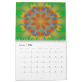 Fractal Art Calendar Kalender (Jan 2026)