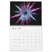 Fractal Art Calendar Kalender (Feb 2027)