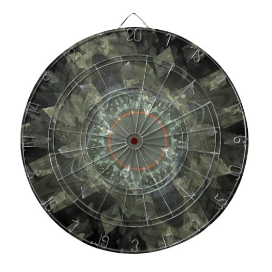 Fractal Art Dartbord (Voorkant)