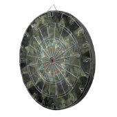 Fractal Art Dartbord (Voorkant Rechts)