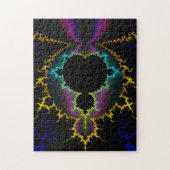 Fractal Art Electric Night Legpuzzel (Verticaal)