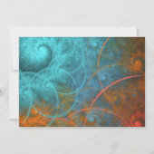 Fractal Art "Fire VS Ice" Kaart (Voorkant)