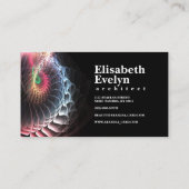 fractal art g76887 visitekaartje (Achterkant)