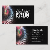 fractal art g76887 visitekaartje (Voorkant / Achterkant)