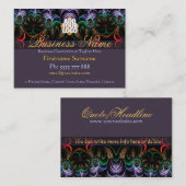 Fractal Art Garden Visitekaartje (Voorkant / Achterkant)