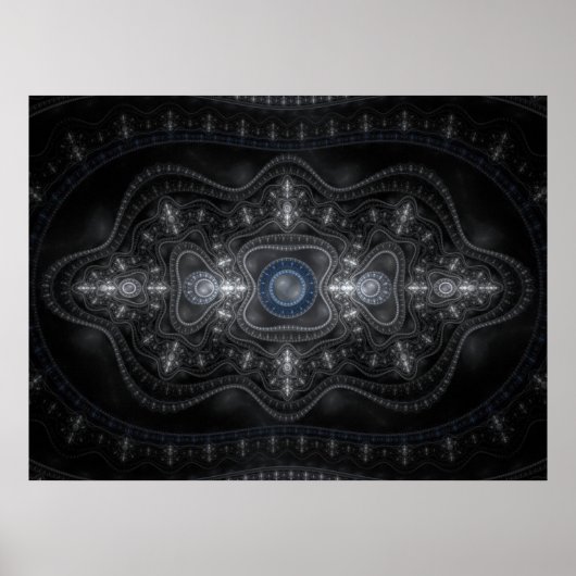 Fractal Art Grand Julian Fractal 18 Poster (Voorkant)