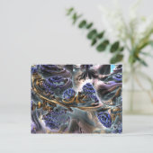 Fractal ART GumGum Briefkaart (Staand voorkant)