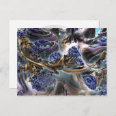 Fractal ART GumGum Briefkaart (Voorkant / Achterkant)