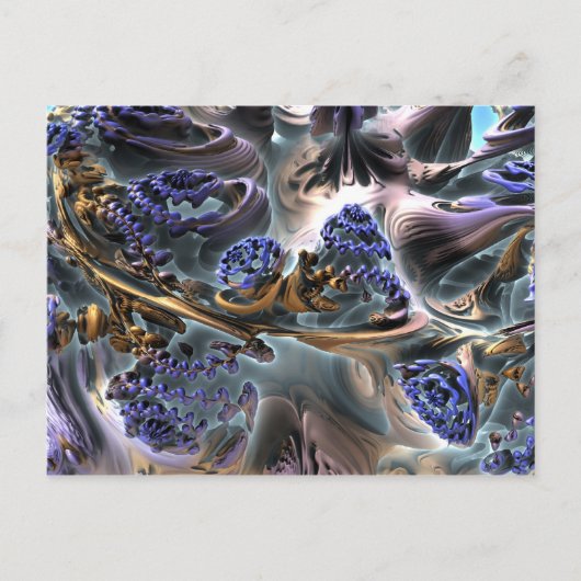 Fractal ART GumGum Briefkaart (Voorkant)