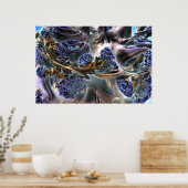 Fractal ART GumGum Poster (Keuken)