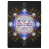 Fractal Art Healing Life Business Klembord (Achterkant)