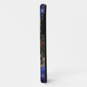 Fractal Art Indigo-Earth Custom Monogram Case-Mate iPhone Case (Achterkant/links)