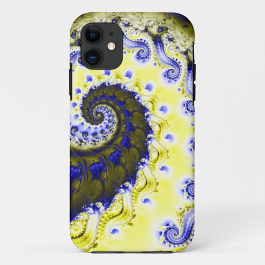 Fractal Art iPhone Case (Achterkant)