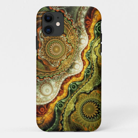 Fractal Art iPhone Case: herfst Case-Mate iPhone Case (Achterkant)