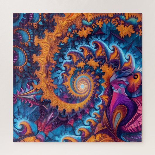 Fractal Art Legpuzzel (Verticaal)