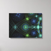 Fractal Art Mandala Universe Stretted Print (Voorkant)