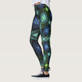 Fractal Art Mandala Universe Yoga Leggings (Links)
