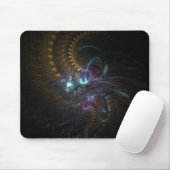 Fractal art mousepad muismat (Met muis)