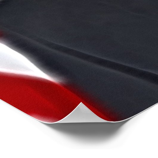 Fractal Art, officieel portret Barack Obama Poster (Hoek)