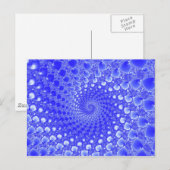 Fractal art post card briefkaart (Voorkant / Achterkant)