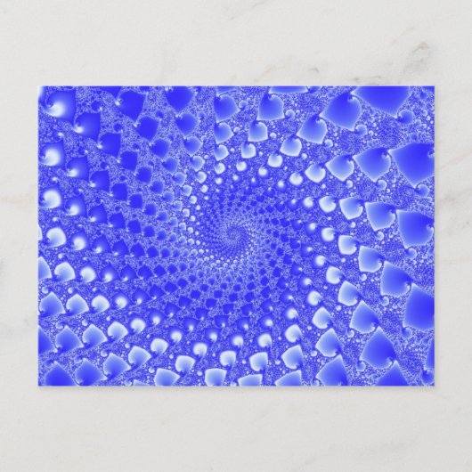 Fractal art post card briefkaart (Voorkant)