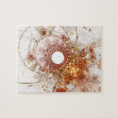 Fractal Art Puzzle: Fiery Temperament Legpuzzel (Horizontaal)