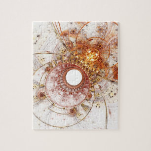 Fractal Art Puzzle: Fiery Temperament Legpuzzel