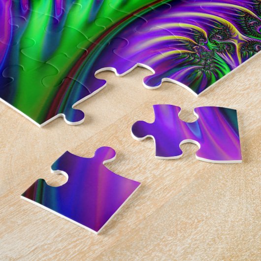 Fractal Art Puzzle Legpuzzel (Zijkant)