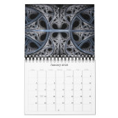 Fractal Art van Liz Molnar Kalender (Jan 2026)