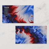 Fractal Art. Visitekaartje (Voorkant / Achterkant)