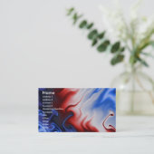 Fractal Art. Visitekaartje (Staand voorkant)