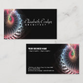 fractal art y872828 visitekaartje (Voorkant / Achterkant)