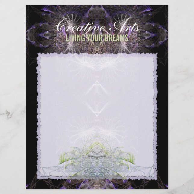 Fractal Artistry #002 Letterhead (Voorkant)
