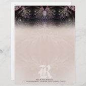 Fractal Artistry #004 Letterhead Briefhoofd Ontwerp (Voorkant / Achterkant)